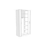 robna kuca stanojcic mmp Garderober FORTUNA SOFT F2POL 3