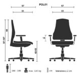 robna kuca stanojcic mmp Kancelarijska stolica Pol 4