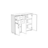 robna kuca stanojcic mmp Komoda ROMA 3 3