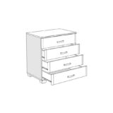 robna kuca stanojcic mmp Komoda ROMA 4 3