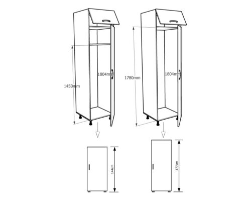 robna kuca stanojcic mmp Kuhinja FRIZ 60 B RUSTIK 1